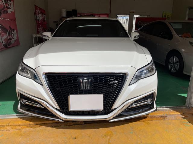 沖縄の中古車 トヨタ クラウン 支払総額 -万円 リ済込 2019(平成31)年 2.6万km パール