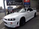 日産 スカイライン ＧＴ－Ｒ　Ｖスペック　２オーナー　整備記録簿...