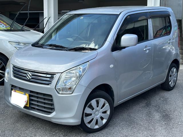 沖縄の中古車 スズキ ワゴンＲ 支払総額 25万円 リ済込 2013(平成25)年 13.8万km シルバーＭ