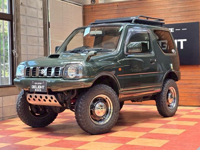 沖縄の中古車 スズキ ジムニー 支払総額 89万円 リ済込 2005(平成17)年 22.5万km ＤグリーンＭ