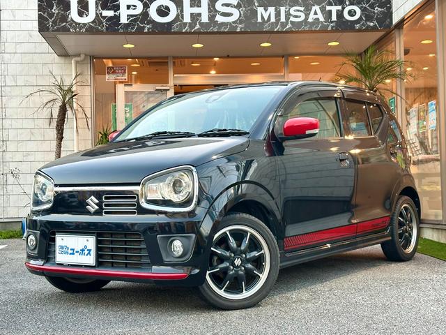 沖縄の中古車 スズキ アルトターボＲＳ 支払総額 84.8万円 リ済込 2015(平成27)年 6.2万km ブルーイッシュブラックパール３