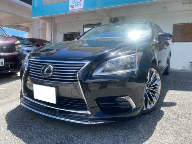 沖縄県の中古車ならＬＳ ＬＳ６００ｈＬ　エグゼクティブパッケージ　新品ＨＶバッテリー　モデリスタ　後期モデル　サンルーフ　全席パワーシート　電動サンシェード　マークレビンソン　パワートランク　マッサージ機能　リアエンターシステム　ＬＳ５００純正２０インチ