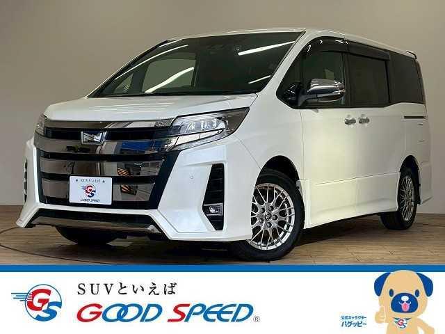 沖縄県の中古車ならノア ハイブリッドＳｉ　ダブルバイビーＩＩＩ　７人乗り　両側電動パワスラ　純正１０インチナビ　フルセグ　バックカメラ　ドラレコ　ビルトインＥＴＣ　クルコン　セーフティセンス　シートヒーター　ＬＥＤヘッドライト　純正１６インチアルミ　スマートキー
