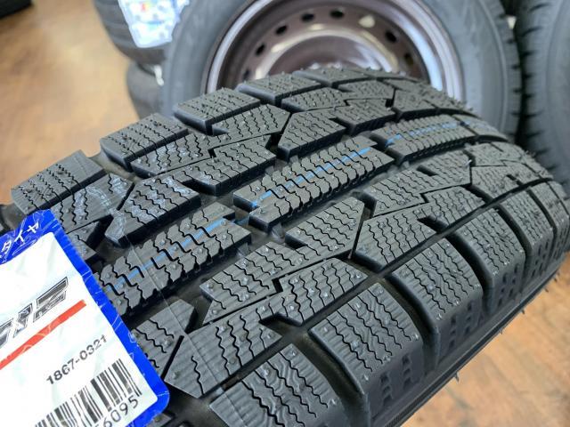 安心の純正ホイール＆新品日本製スタッドレスセット！
ホンダの軽カーに！