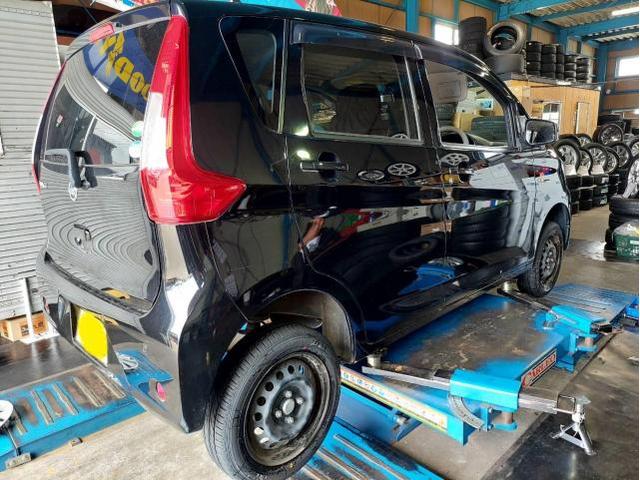 ライズ、お持ち込みタイヤの組み換えです。軽自動車も、もちろんOK！