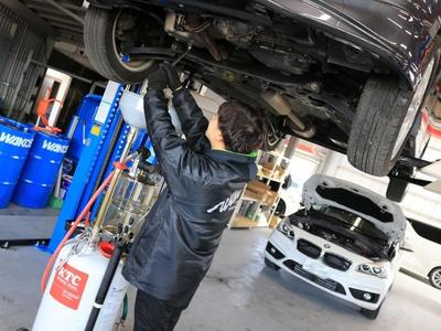 オイルなどの消耗品点検、メンテナンス