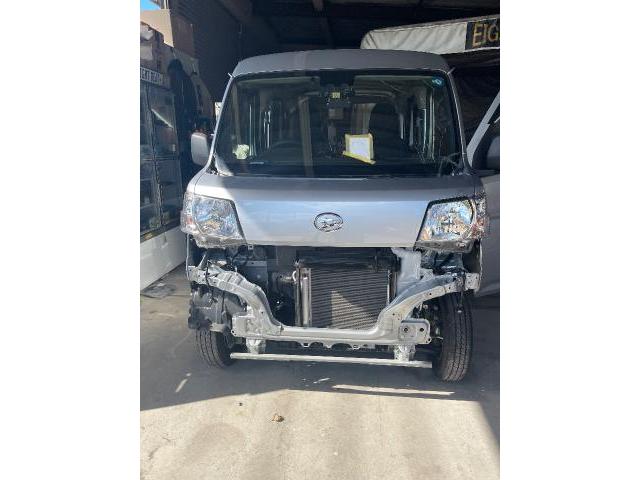ダイハツハイゼット　フロントガラス交換＆エーミングカメラ調整　自動車ガラス交換　行田市　埼玉県　深谷市　harvestgreed